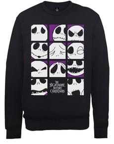 The Nightmare Before Christmas The Many Faces Of Jack Squares sweatshirt