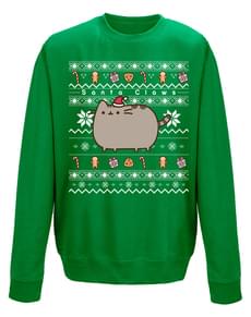 Pusheen Santa Claws sweatshirt for adults