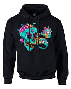Sweat Rick et Morty Eyeball Skull