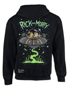 Rick and Morty Space Ship sweatshirt with zipper