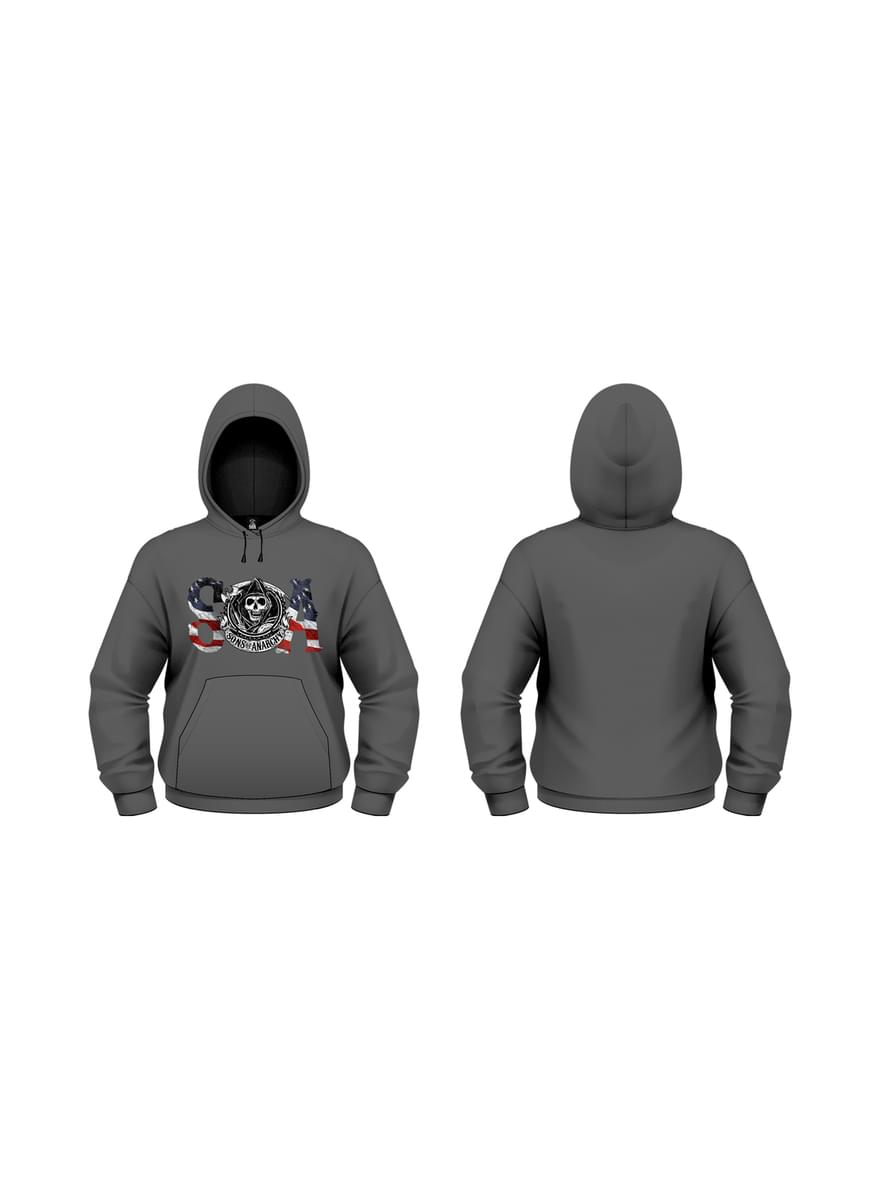 Sons of Anarchy Flagg genser