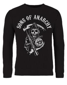 Sons Of Anarchy  Skull Reaper knitted jumper