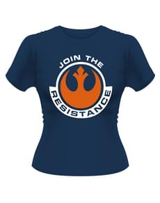 Dámské tričko Star Wars:The Force Awakens (Hvězdné války: Sila se probouzí) Join The Resistance