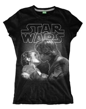 T-shirt Star Wars The Kiss femme