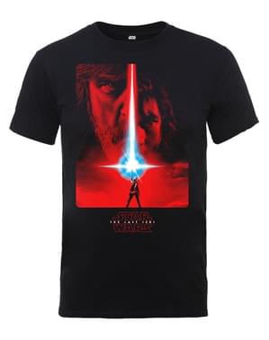 Siyah Yıldız Savaşları Son Jedi Poster tişört