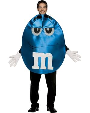 Sininen M&M deluxe, aikuisten asu