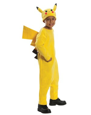 Pikachu Pokemon Yürüyor Kostüm