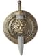 Escudo y espada combate Gladiador