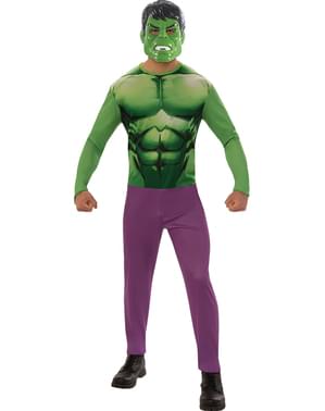 Hulk basic costume for men