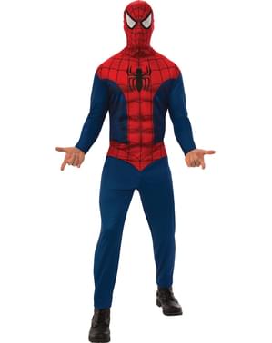 Kostum asas Spiderman untuk lelaki