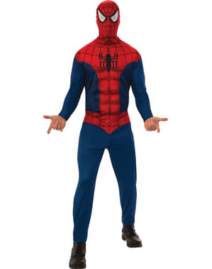 Spiderman basis kostuum voor mannen