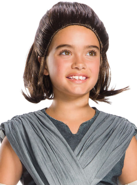 Rey Star Wars Последний джедайский парик для девочек
