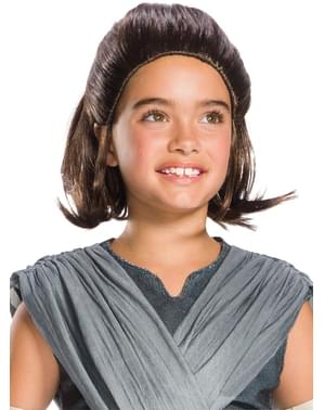 Peruka Rey Star Wars Ostatni Jedi dla dziewczynek