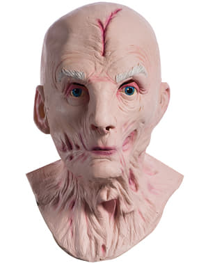 Augstākais vadītājs Snoke Star Wars Pēdējā Jedi luksusa maska vīriešiem