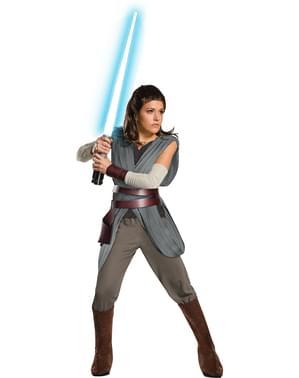 Deluxe dámsky super kostým Rey (Star Wars: Posledný Jedi)