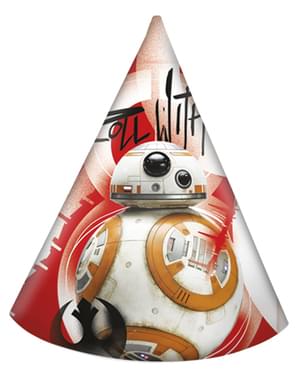 6kpl Setti Star Wars The Last Jedi-juhlapäähineitä