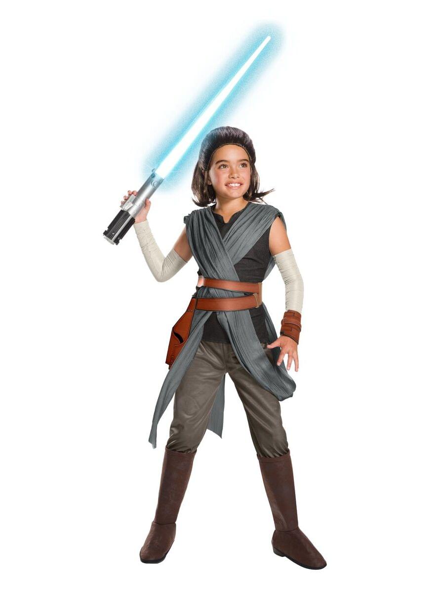 Déguisement Rey Star Wars Les Derniers Jedi super deluxe fille
