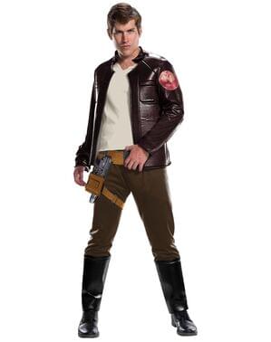 Fato de Poe Dameron Star Wars The Last Jedi deluxe para homem