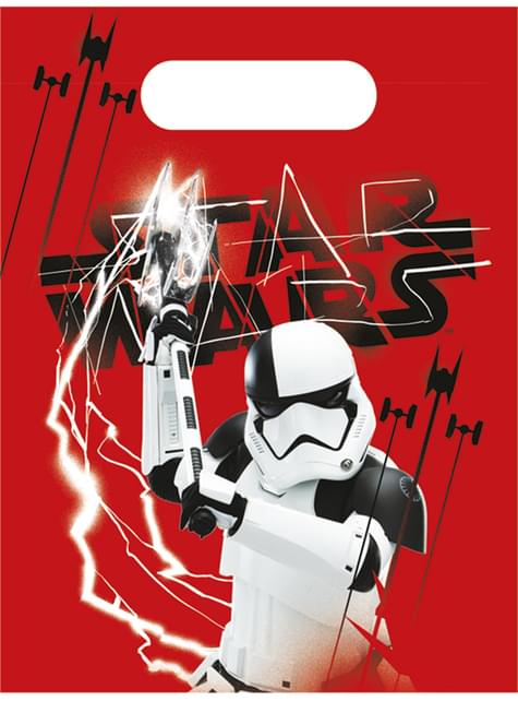 Star Wars The Last Jedi Set Of 6 Party Bags The Last Jedi For Parties And Birthdays Funidelia