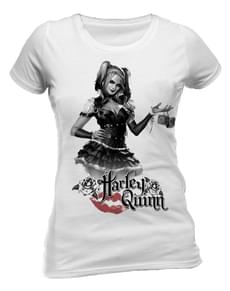 T-shirt de Harley Quinn Arkham Night para mulher
