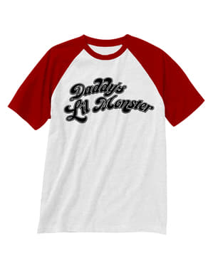 महिलाओं के लिए हार्ले क्विन डैडी की लिटिल मॉन्स्टर टी-शर्ट