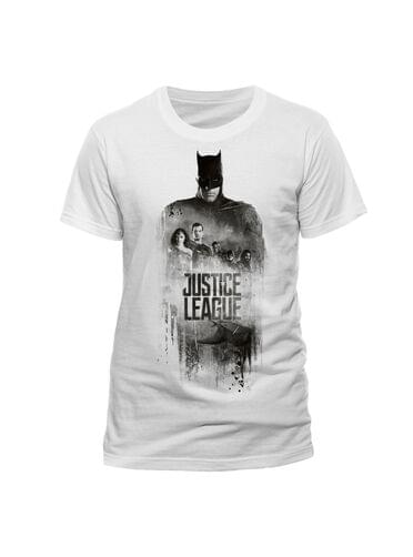 T-shirt de Liga da Justiça Batman Silhouette