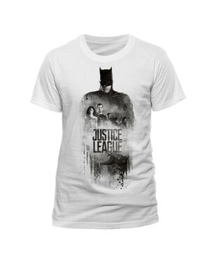 T-shirt de Liga da Justiça Batman Silhouette