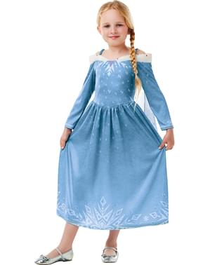 Dívčí kostým Elsy z Frozen - Olafovo dobrodružství