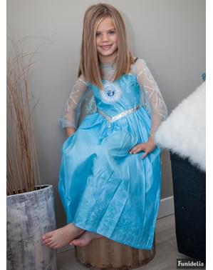 Deluxe Elsa jurk Frozen voor Meisjes