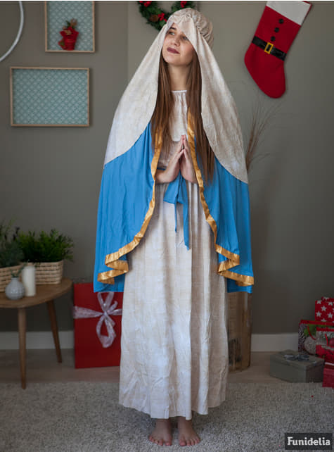 Maagd Maria Kostuum voor vrouw