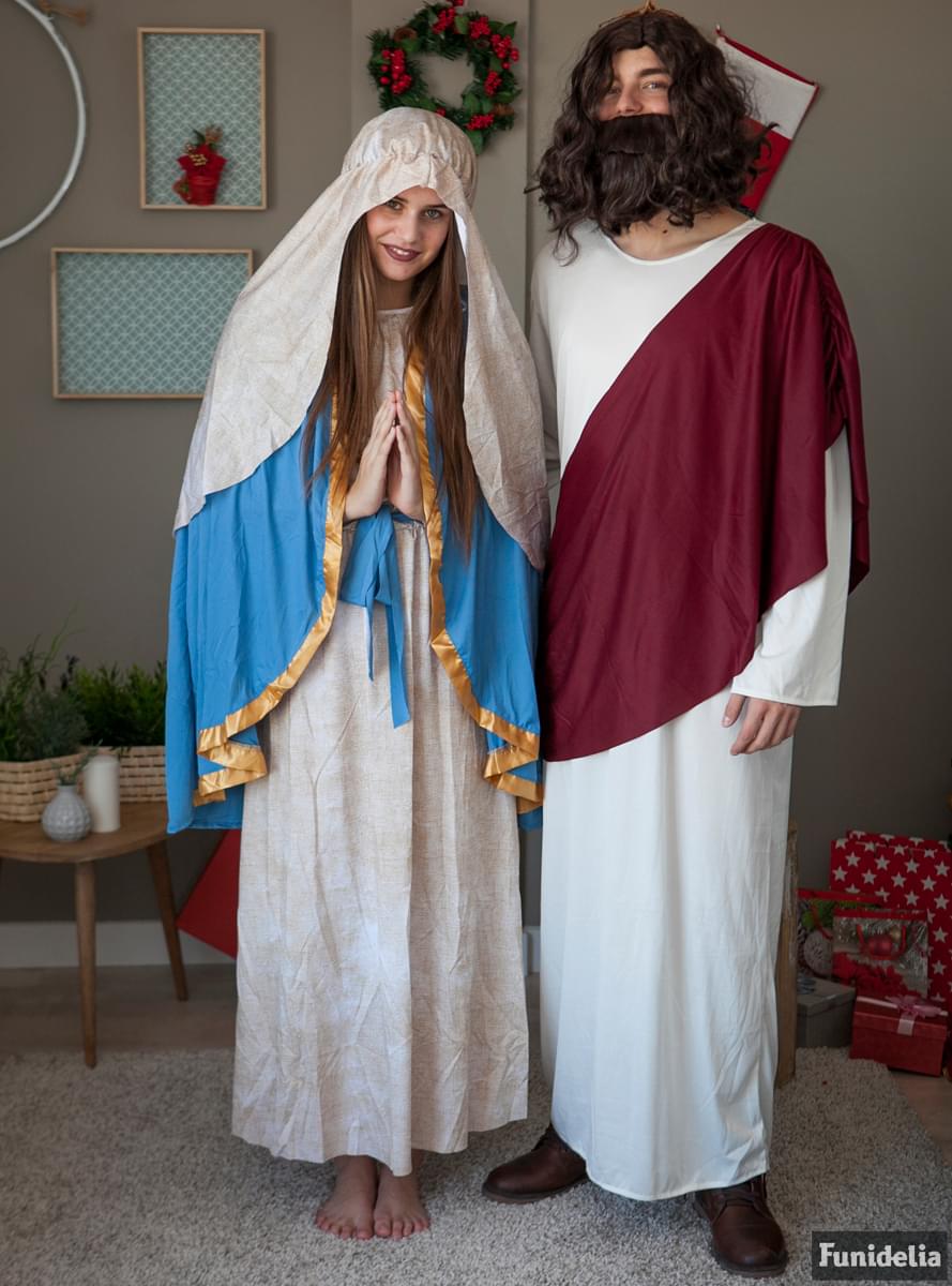 Disfraz de Virgen María para mujer