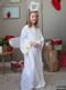 子供のホワイトクリスマスエンジェルコスチューム