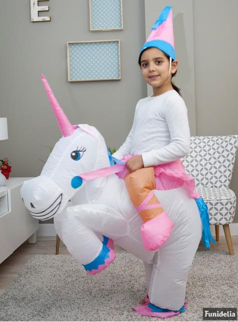 Costume gonfiabile da unicorno per bambini. I più divertenti