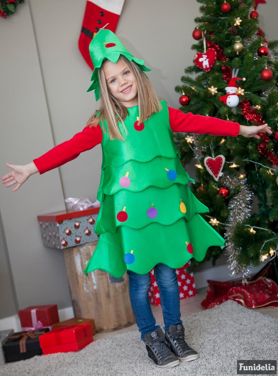 Déguisement sapin de Noël enfant | Funidelia