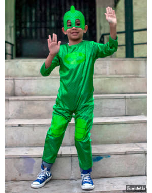 Gecko Kostüm für Kinder PJ Masks Pyjamahelden