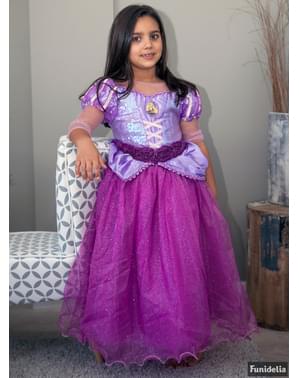 Maskeraddräkt Rapunzel premium för flicka