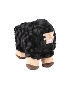 Plyšová hračka Minecraft černá ovce
