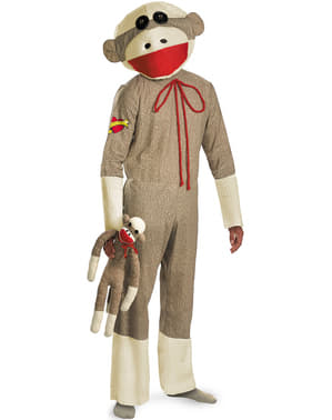 Sock Monkey Adult Costume