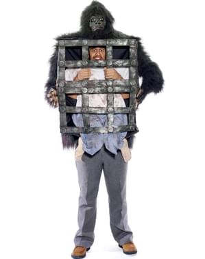 Man in apenkooi Kostuum