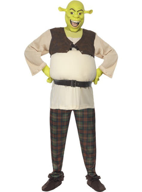 deluxe Shrek kostum za odrasle 