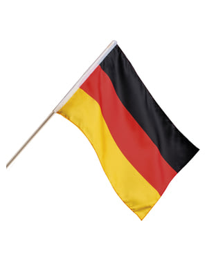 Duitsland vlag met stok