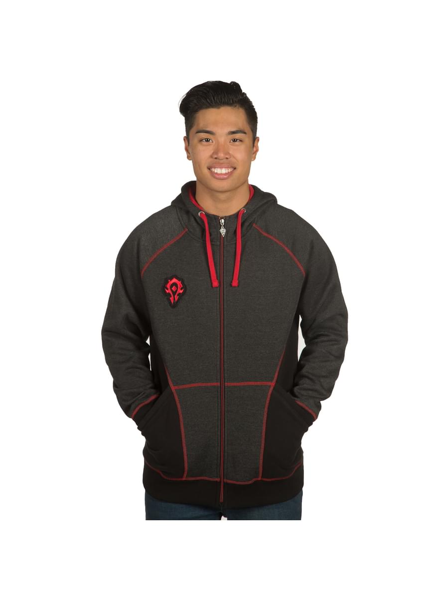 World of Warcraft Horde Sweatshirt mit Reißverschluss
