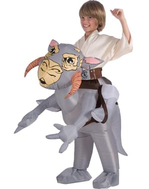Oppusteligt Tauntaun kostume til børn Star Wars