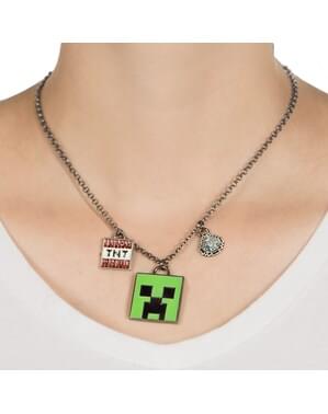 Colar de Minecraft Creeper Encantado