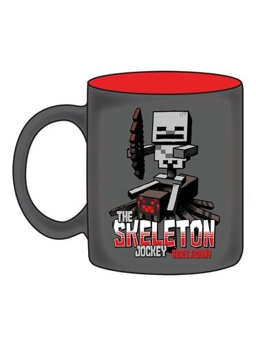 Caneca de Minecraft Skeleton Jockey