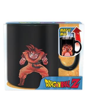 Son Goku mug that changes colour