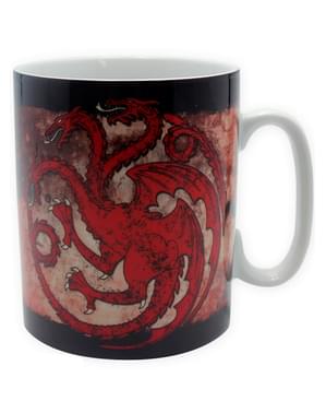 Pack presente Targaryen: caneca, porta-chaves, crachás - Game of Thrones