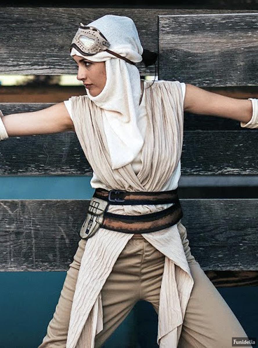 Máscara de Rey Star Wars Episódio VII para mulher