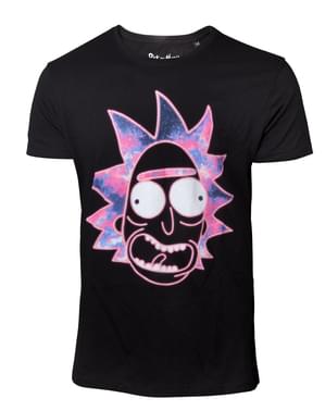 Rick ve Morty Neon Rick erkekler için tişört