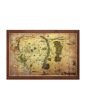 Middle Earth map Penguasa Cincin